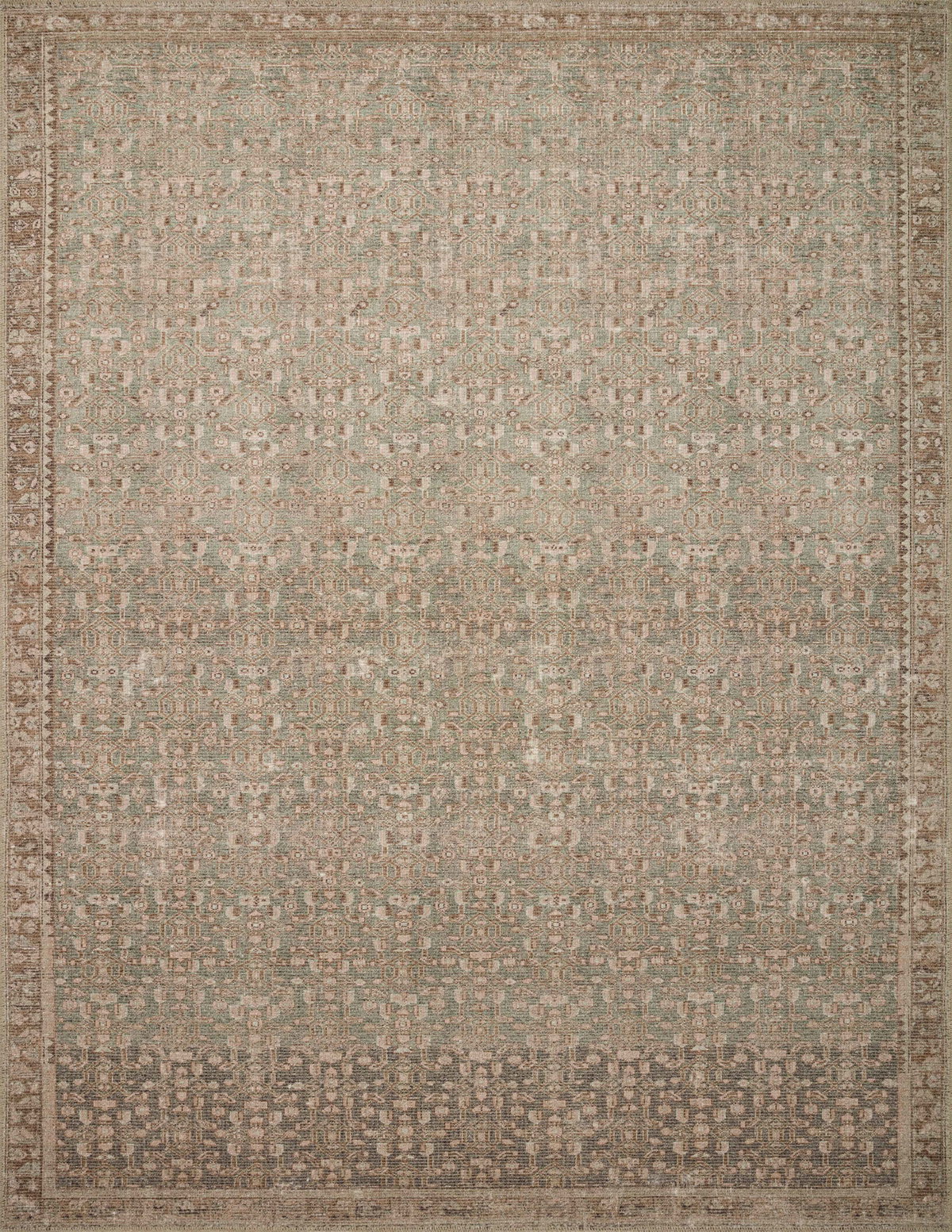 Angela Rose x Loloi Aubrey Rug, 2'6" length x 9'6" width View 1