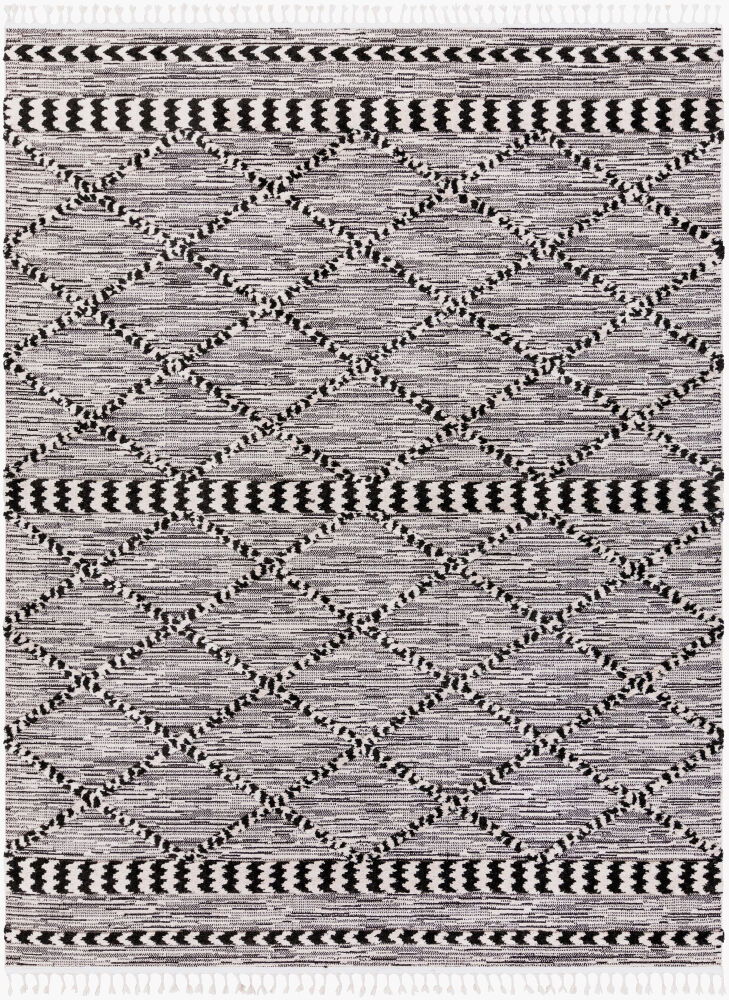 Azilal Machine Woven Rug, by Surya, 1'3.75" length x 1'3.75" width