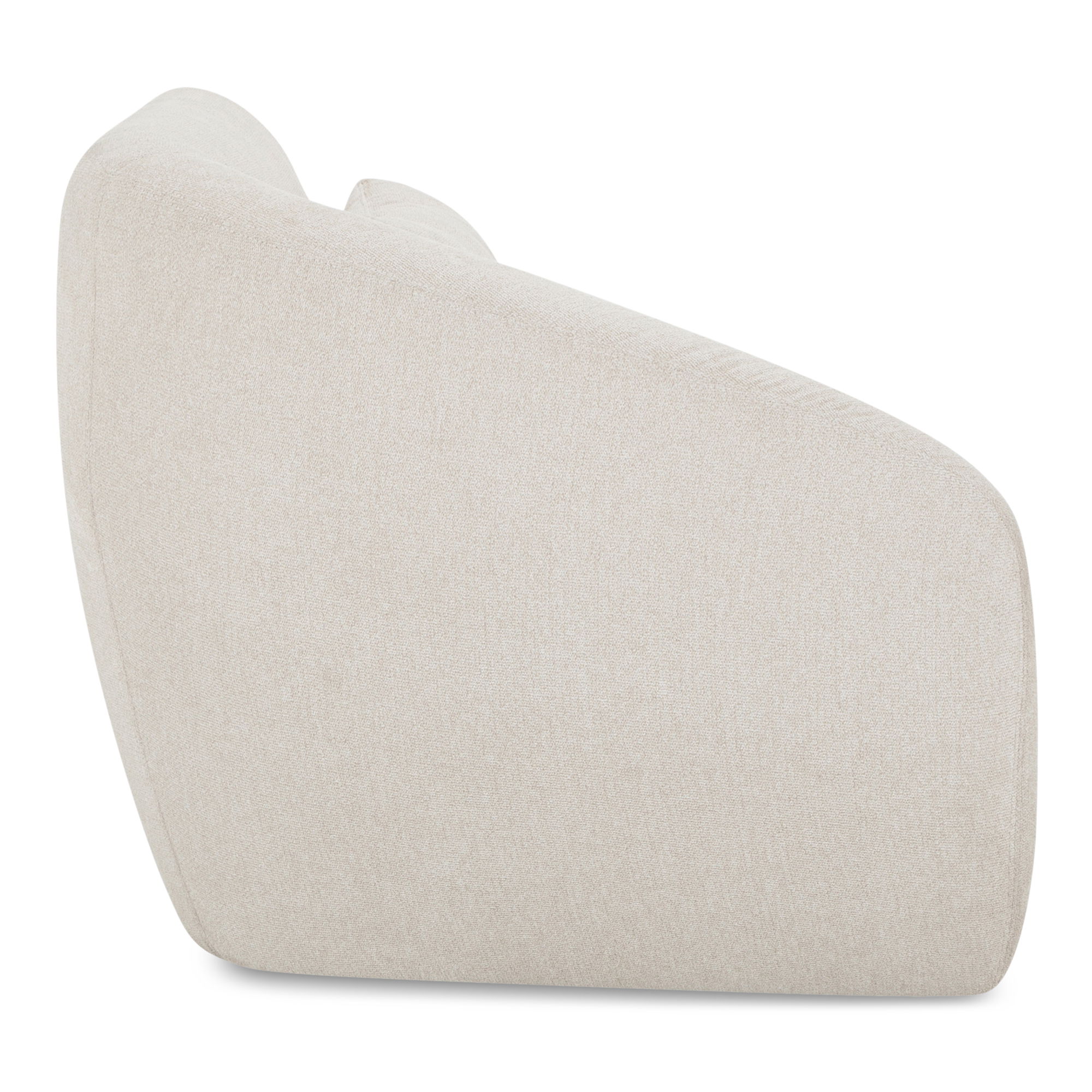 Amelia Left Arm Facing Chair Warm White large image 