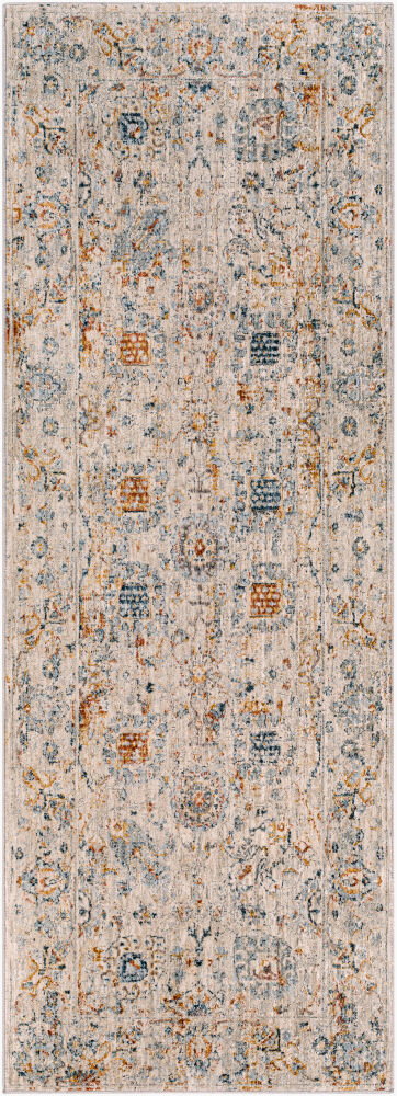 Laila Machine Woven Rug, by Surya, 7'2.61" length x 2'7.5" width