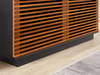 48' Rowan Media Center, Amber, Media Console by Greenington, 48.5" length x 20" width x 27.75" height thumbnail 4