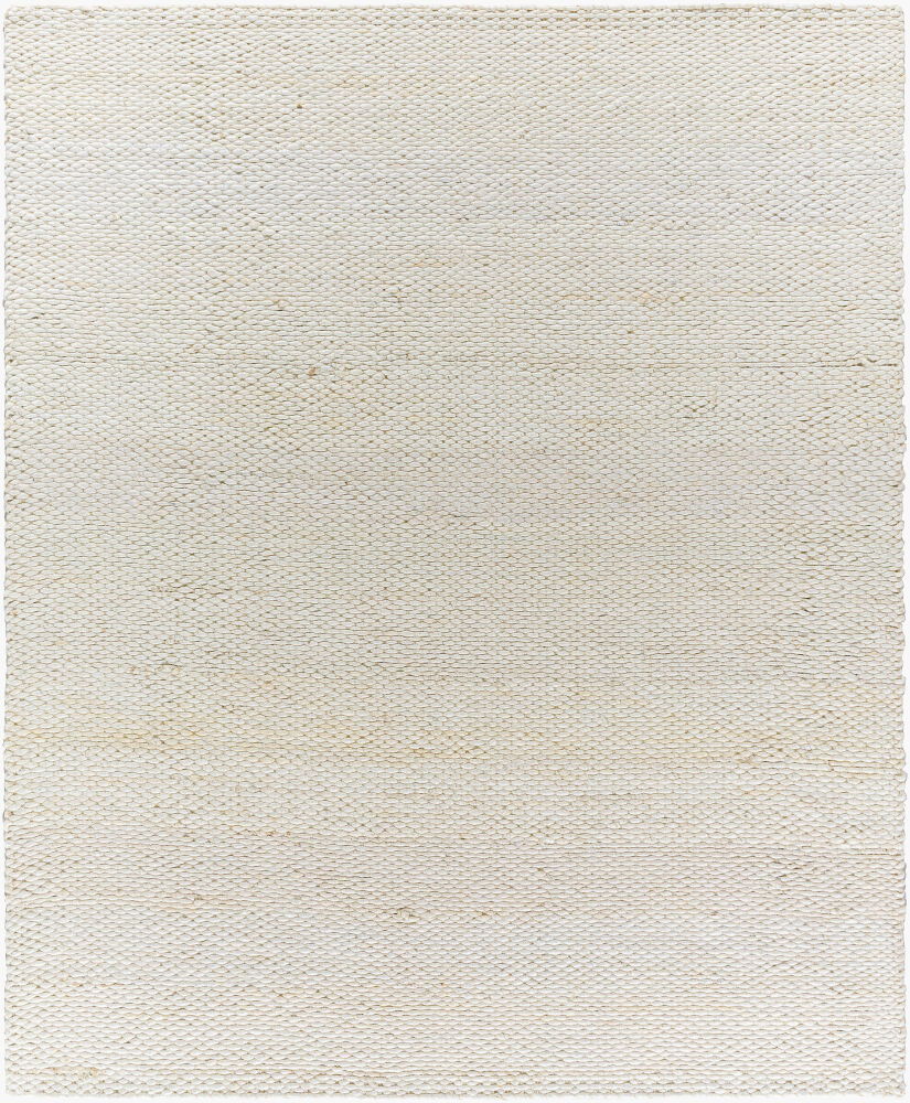 Coil Bleached Handmade Rug, by Surya, 10' length x 8' width