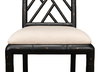 Brighton Bamboo Side Chair Black, by Sarreid, 1'10" length x 1'5" width x 3'3" height thumbnail 13