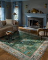 Rifle Paper Co. x Loloi Canopy Rug, 1'6" length x 1'6" width thumbnail 2