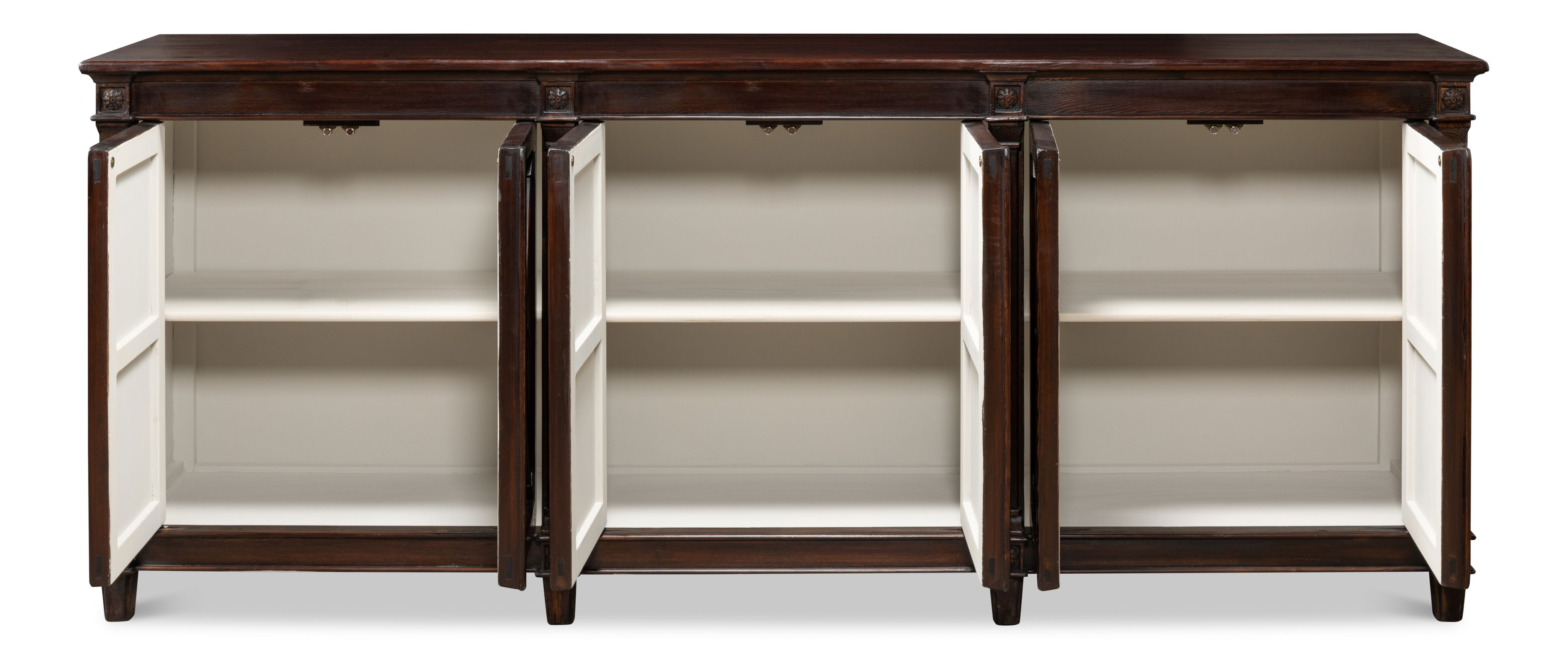 Marksman Sideboard  Dark Brown large image 