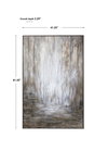 Desert Rain Hand Painted Abstract Art, by Uttermost, 41.25" width x 61.25" height x 2.25" depth thumbnail 3