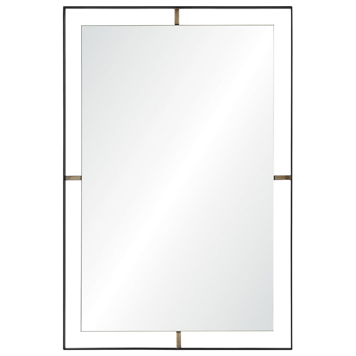 Heston Wall Mirror, by Renwil, 30.5" height x 1" depth