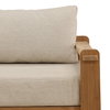 Julie Outdoor Sofa Chair Taupe, Accent Chair by Dovetail, 41.6" width x 30" height x 35.43" depth thumbnail 7