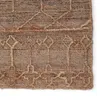 Cecille Geometric Handwoven Wool Beige/Gargoyle/Oatmeal Area Rug thumbnail 1