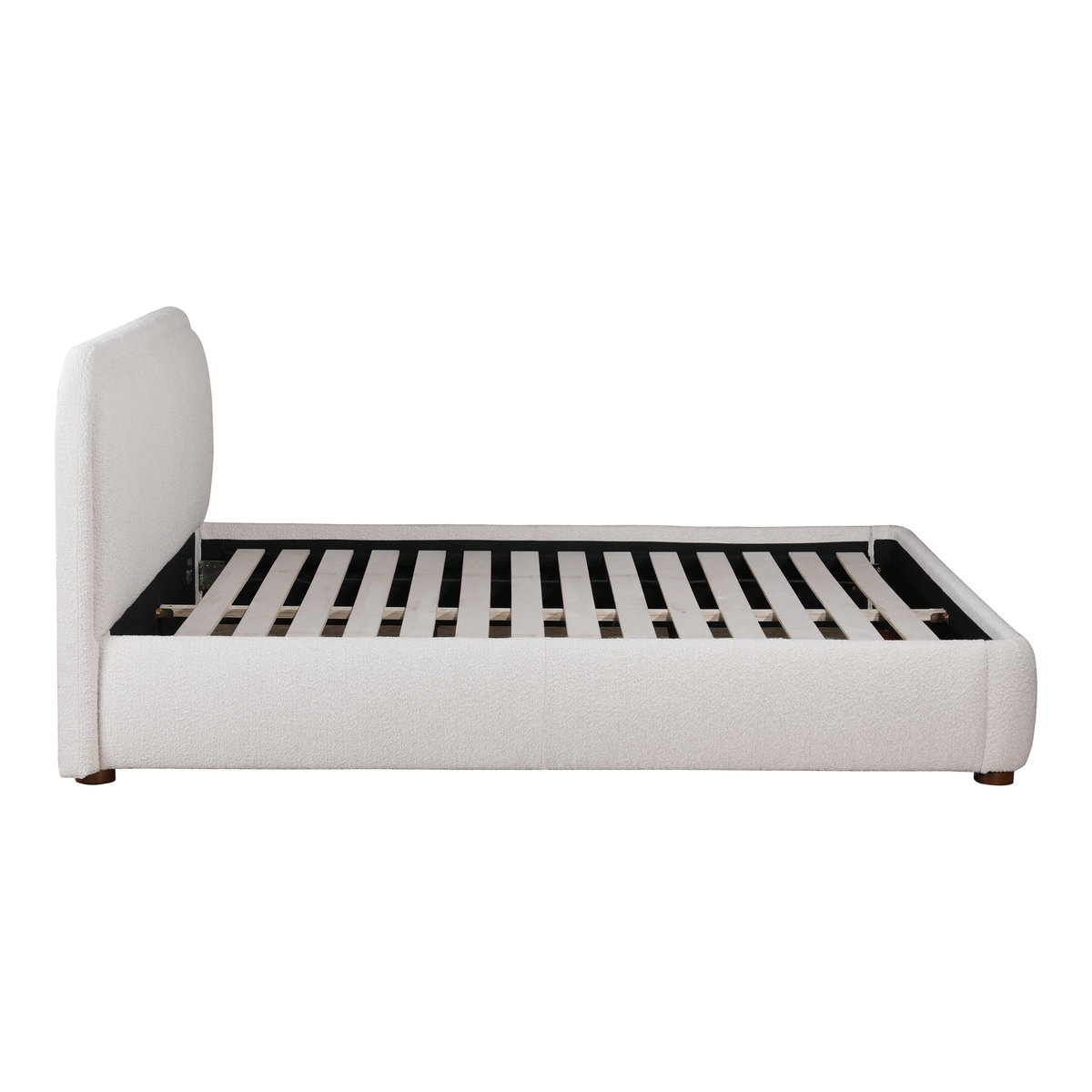 Colin Queen Bed Oatmeal, by Moe's Home, 70" width x 40" height x 86" depth View 5