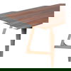 Godenza Rectangular Dining Table Brown, by Moe's Home, 71" width x 29.5" height x 35.5" depth thumbnail 4