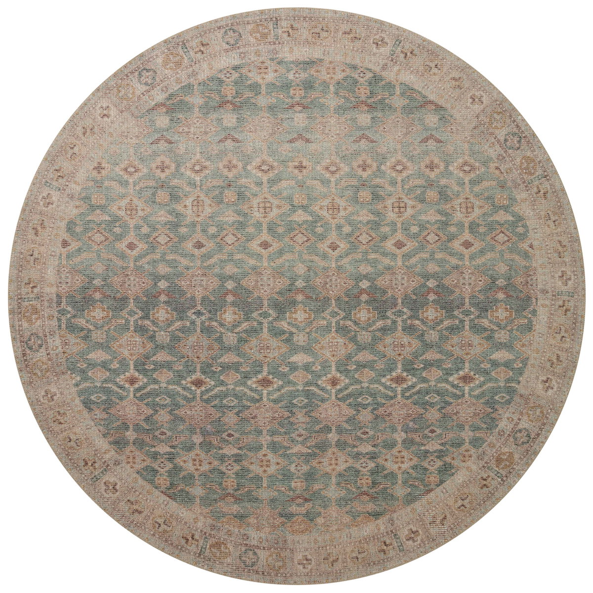 Angela Rose x Loloi Aubrey Rug, 7'6" length x 9'6" width View 7