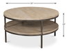 De Stiol Coffee Table, by Sarreid, 35" length x 35" width x 18" height thumbnail 14