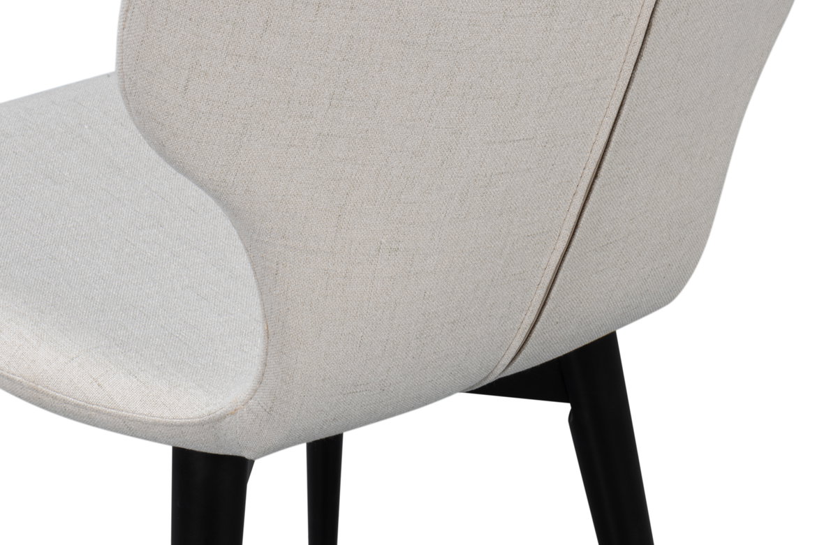 Contour Sidechair, by Sarreid, 1'11" length x 1'6" width x 3' height View 6