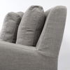 Denly III 38 X 38.25 X 34.5 Flint Gray Slipcover Upholstered Arm Chair thumbnail 7