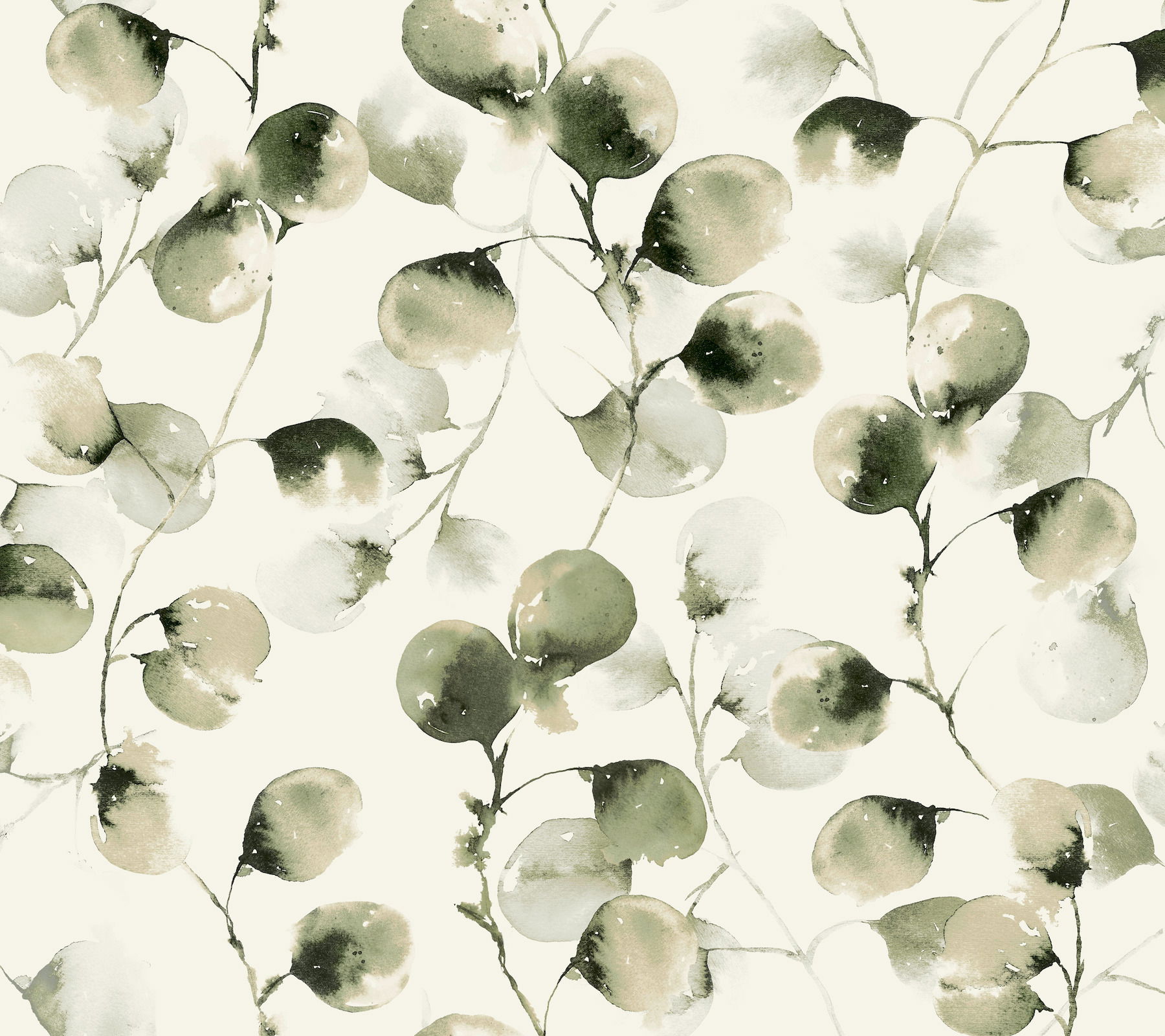 Eucalyptus Trail Green Wallpaper large image 