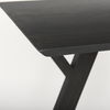 Jennings  Dark Brown Wood Console Table, by Mercana, 54" length x 16" width x 29.5" height thumbnail 7