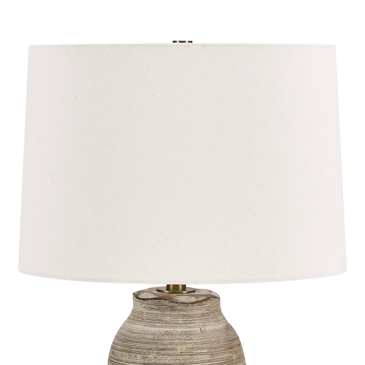 Tonachio Etched Urn Table Lamp, by Uttermost, 16" width x 25.25" height x 16" depth View 5