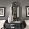 Hovan Frameless Arched Mirror, by Uttermost, 1'8.5" width x 3'7.5" height x 1" depth thumbnail 6