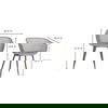 Piazza Outdoor Chair Grey - Set Of Two, by Moe's Home, 1'11.5" width x 2'7.5" height x 1'10.5" depth thumbnail 9