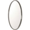 Sherise Brushed Nickel Oval Mirror thumbnail 3