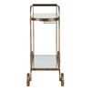 Carrinho Antique Brass Bar Cart thumbnail 4