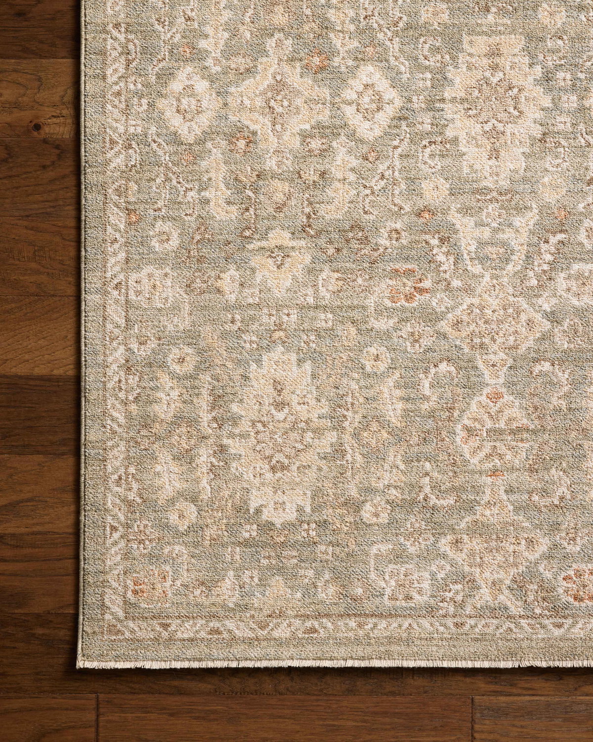 Chris Loves Julia x Loloi Palma Rug, 1'6" length x 1'6" width View 6
