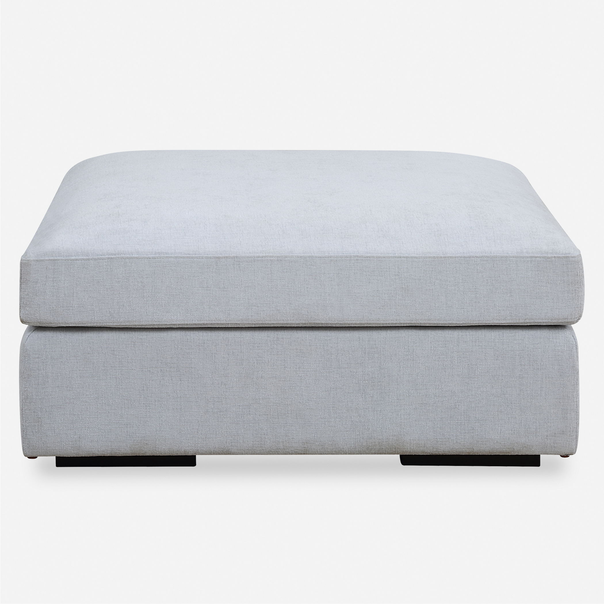 Refuge Cloud Blue Sofa Ottoman large image 