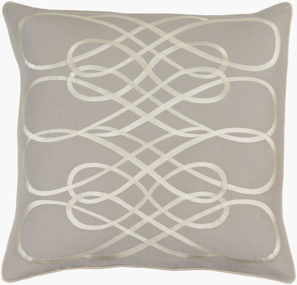 Leah Accent Pillow, Decorative Pillow by Surya, 20" length x 20" width