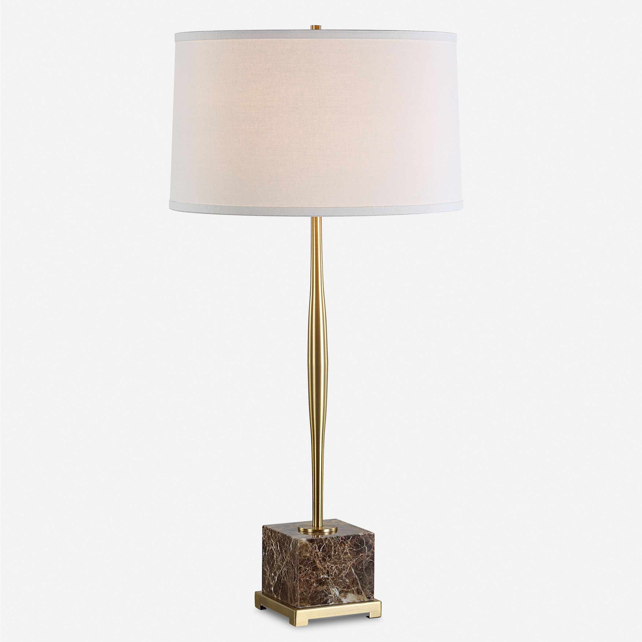 Booker Thin Brass Table Lamp large image 