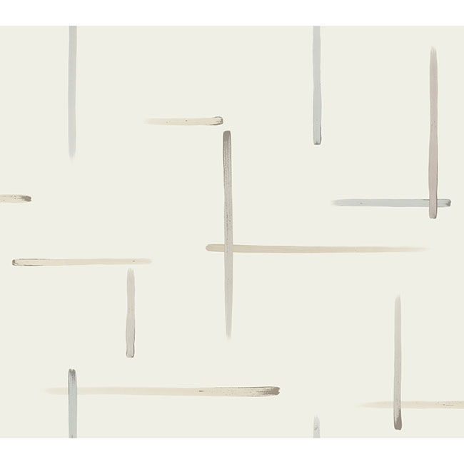 Gilded Sumi-E Neutral & Glint Wallpaper large image 