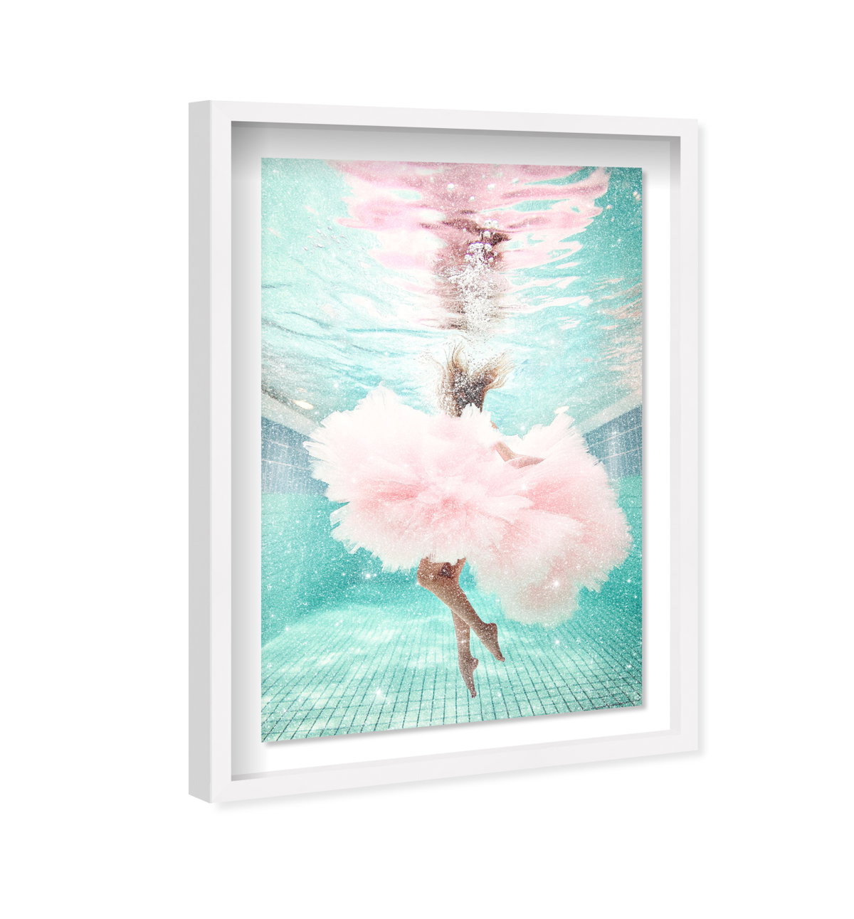 Aquatic Ballerina II (Diamond Dust), Art by Oliver Gal,  20x30 View 2