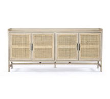Online Designer Dining Room Dolores Cane Buffet, Natural