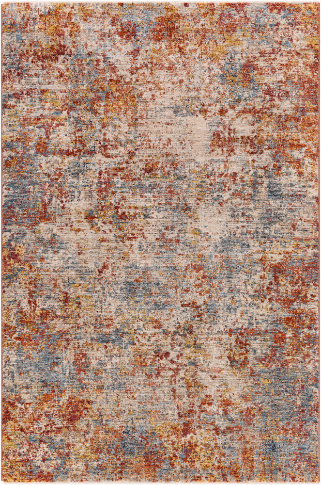 Mirabel Machine Woven Rug, by Surya, 7'4.58" length x 4'11.84" width