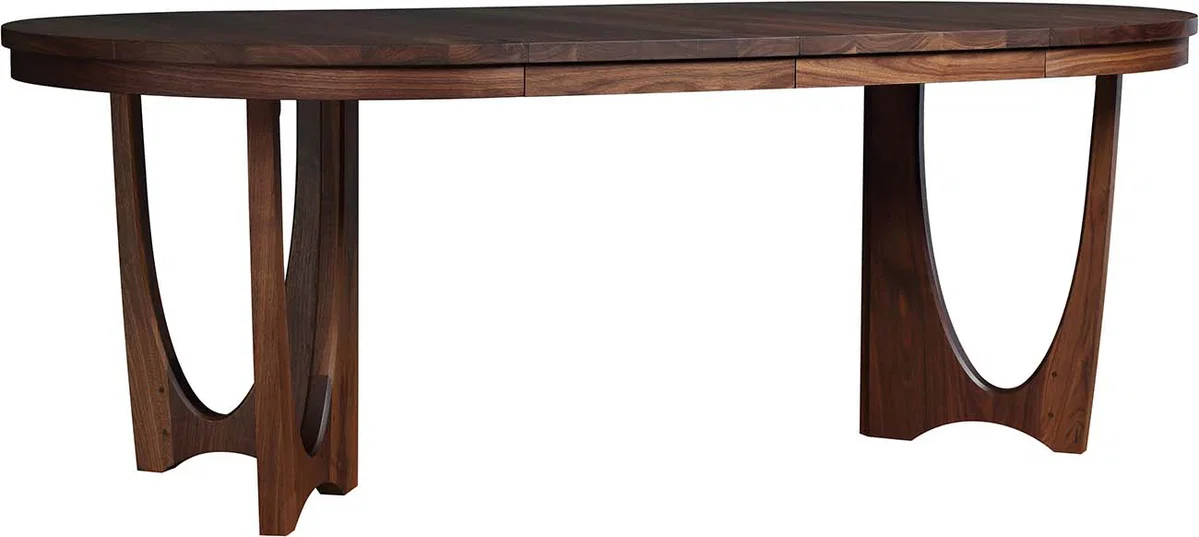 Walnut Grove Round Dining Table, by Stickley, 46" width x 30" height x 46" depth View 3