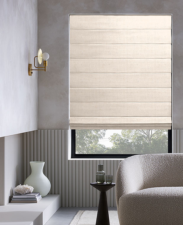 Online Designer Bathroom Cascade Woven Wood Shades