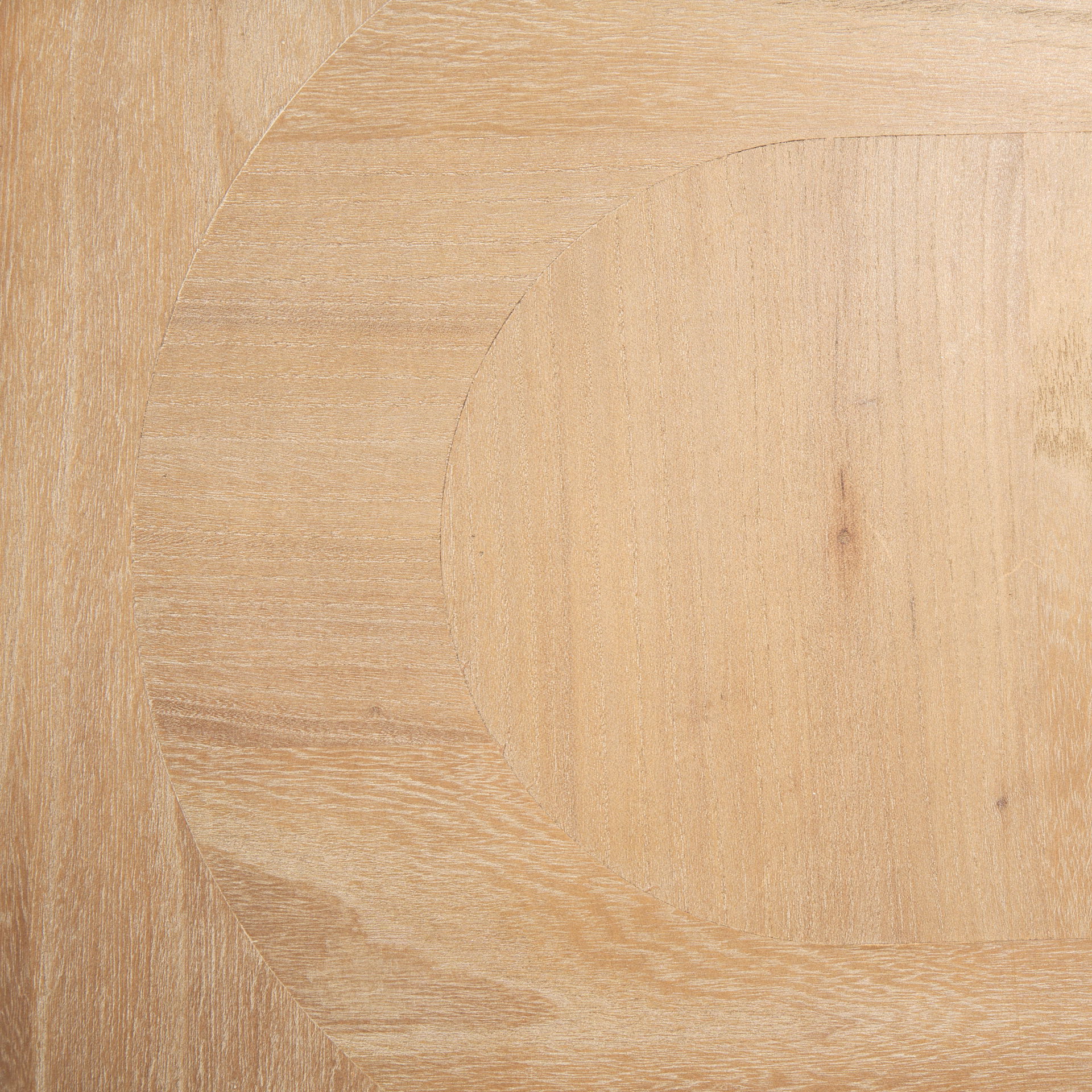 Taylin Light Brown Solid Wood Desk, by Mercana, 59.8" length x 25.6" width x 30" height View 3