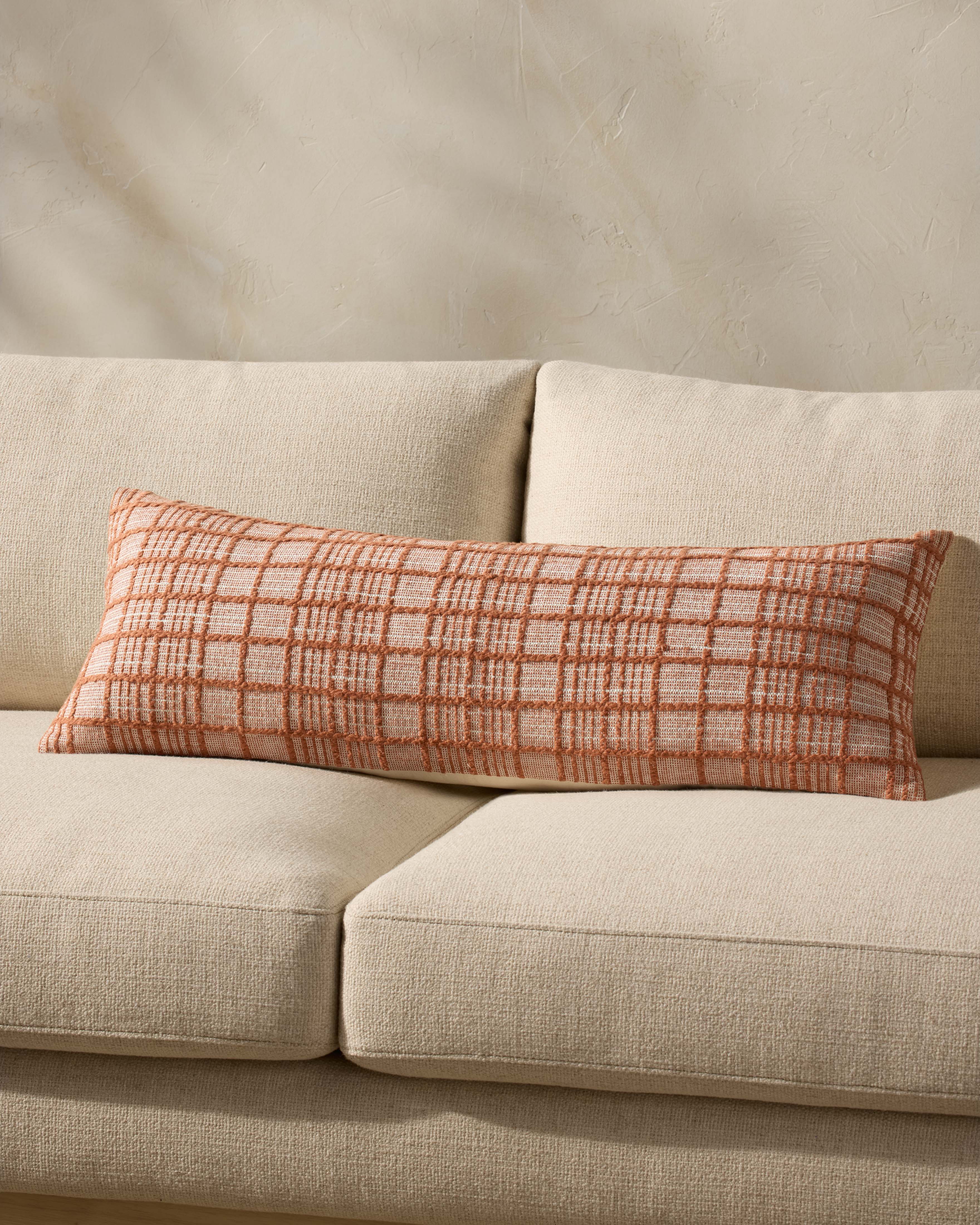 Magnolia Home by Joanna Gaines x Loloi Liv Pillow, Decorative Pillow, 13" length x 35" width View 2