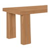 Marina Outdoor Dining Bench Natural, Benche by Moe's Home, 57.99" width x 17.99" height x 16.02" depth thumbnail 2
