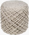 Yukon Pouf, Ottoman by Surya, 16" width x 18" height thumbnail
