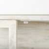 Arelius 36L x 18.75W x 63H White Wood with Gold Metal Base Display Cabinet, Cabinets & Sideboard by Mercana, 36" length x 18.75" width x 63" height thumbnail 8
