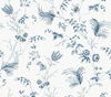 Floral Lace Navy Wallpaper thumbnail 0