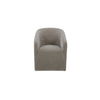 Sandy Rolling Dining Chair Taupe, by Moe's Home, 26" width x 32" height x 26.5" depth thumbnail 1