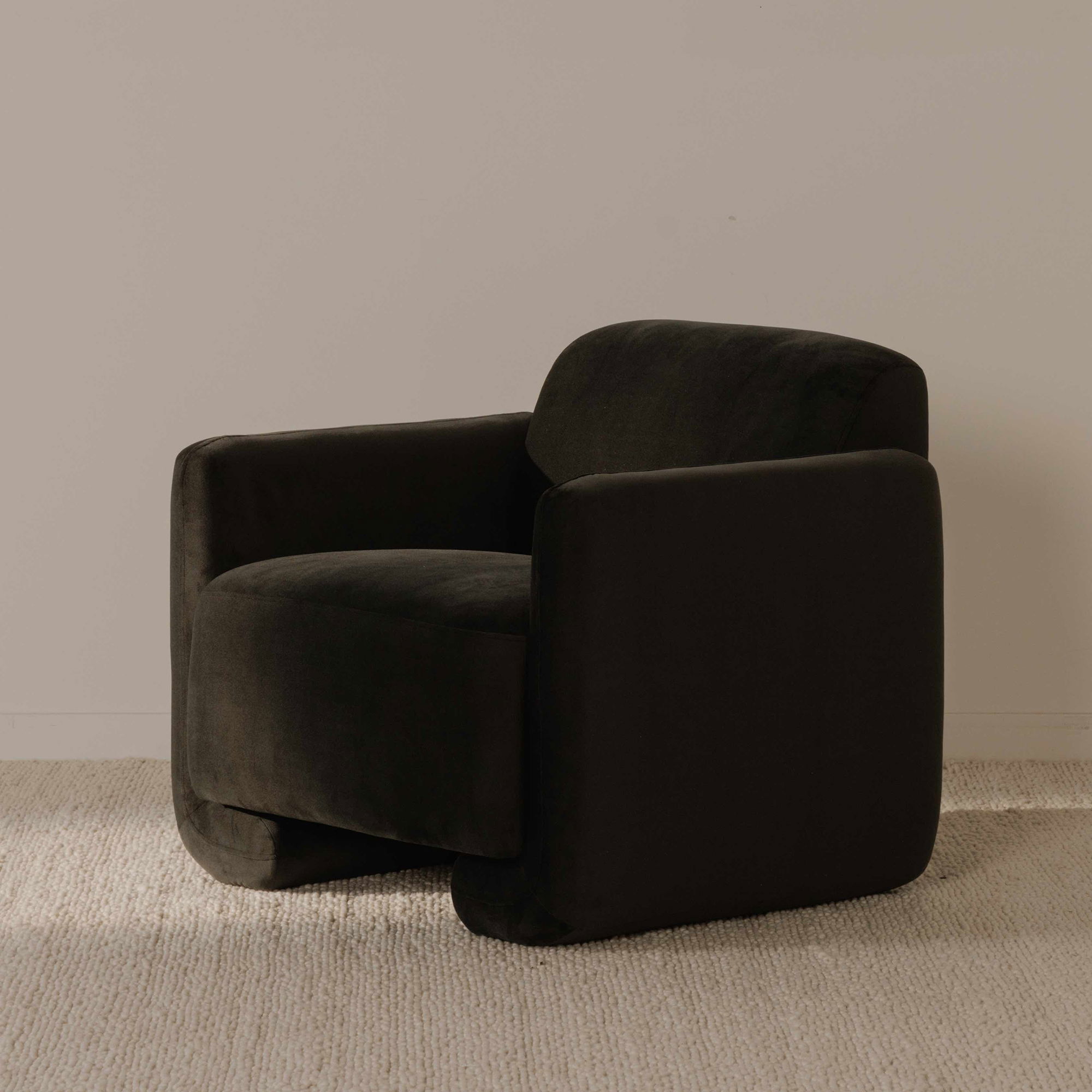 Fallon Accent Chair Shadow Grey large image 