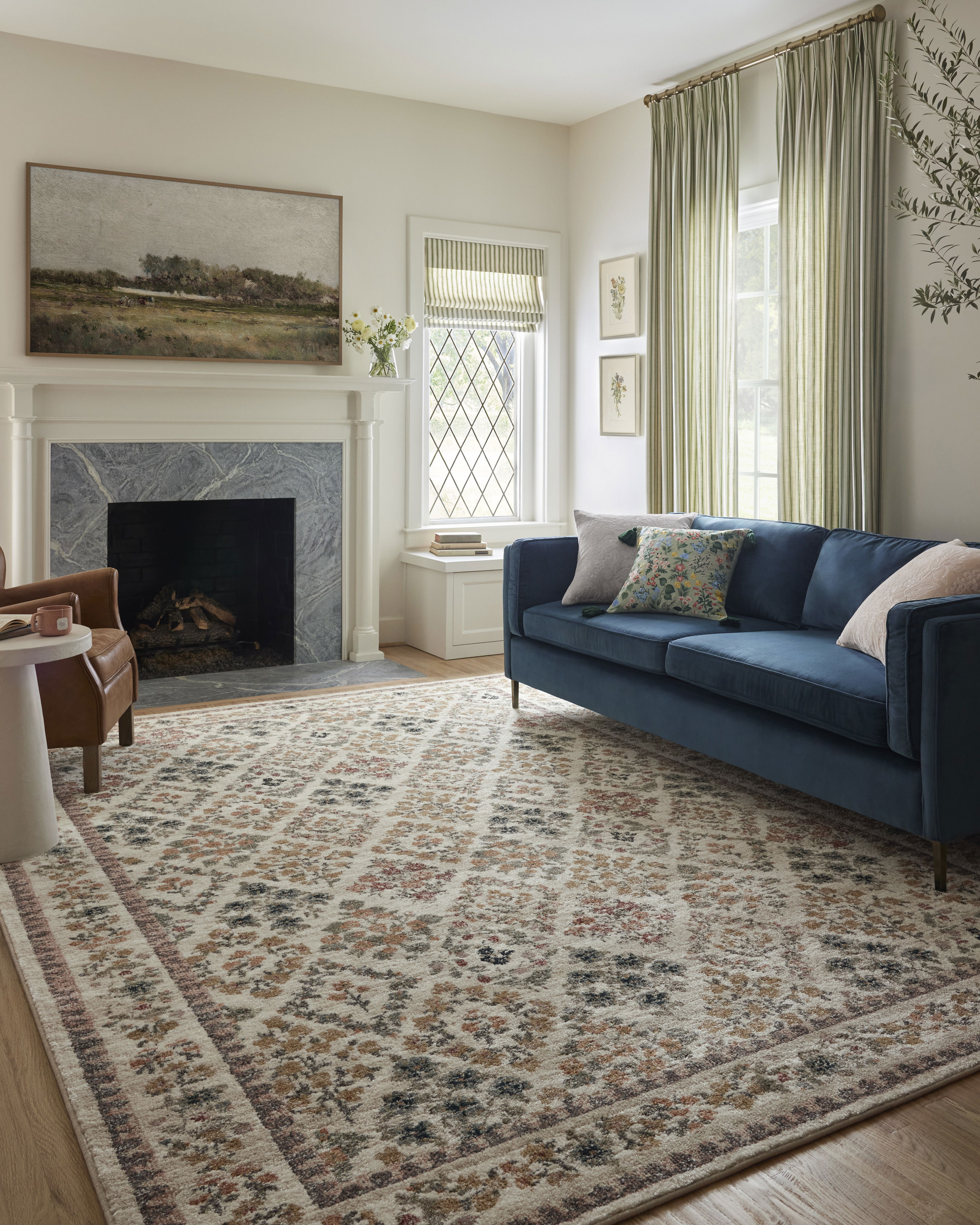 Rifle Paper Co. x Loloi Laurel Rug large image 