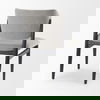 Cline   Gray Fabric with Black Wood Dining Chair thumbnail 9