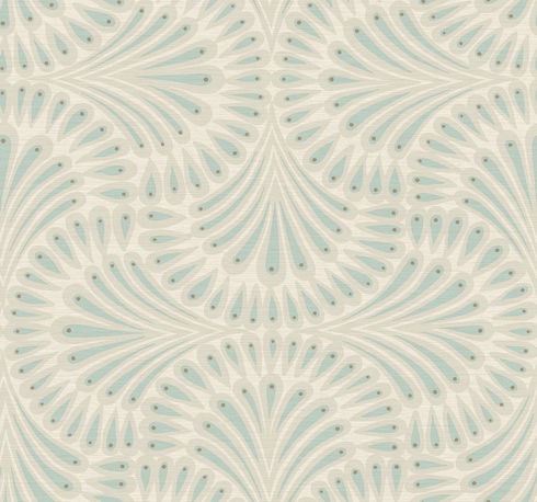 Cabaret Beige Metallic Wallpaper
