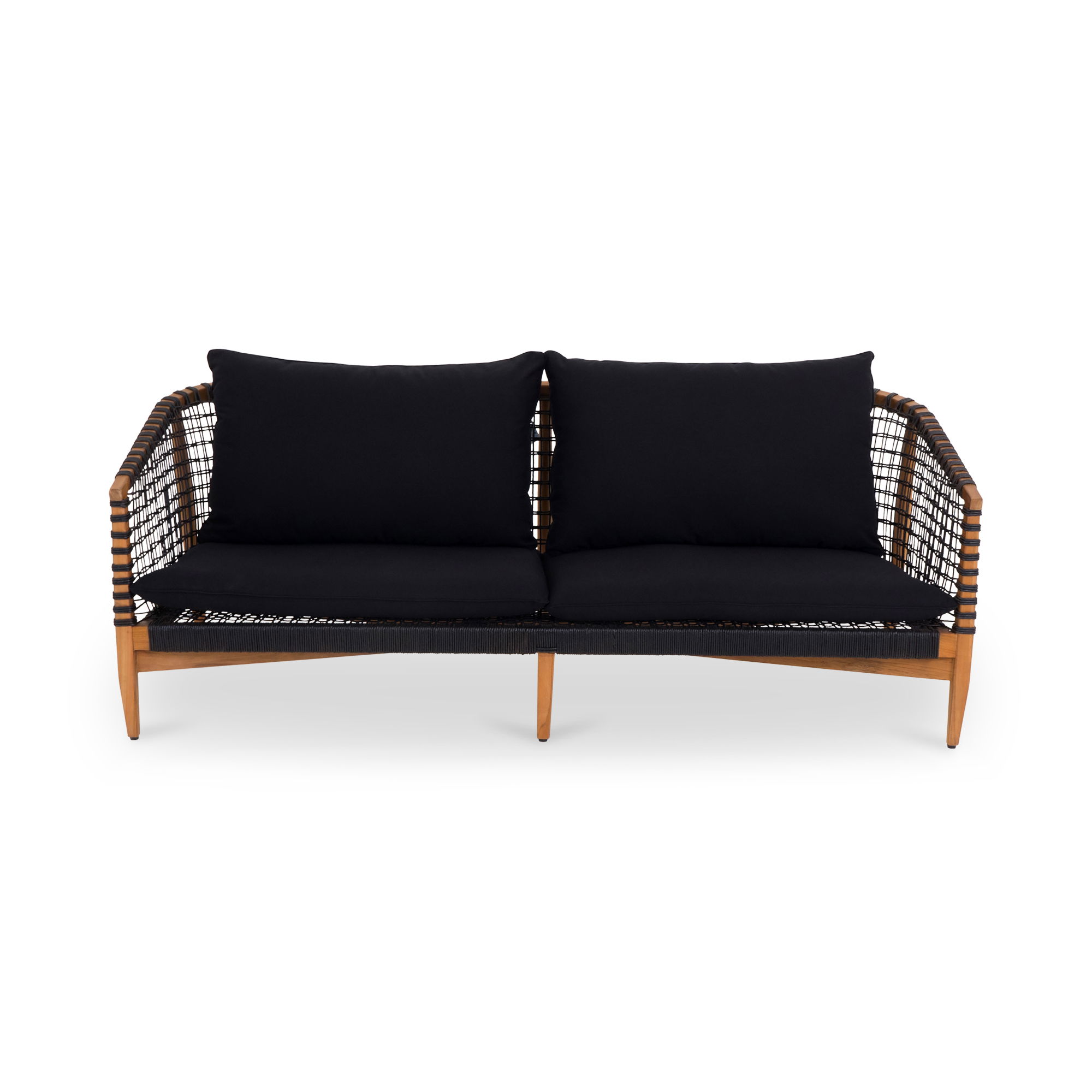 Kuna Outdoor Sofa Black large image 