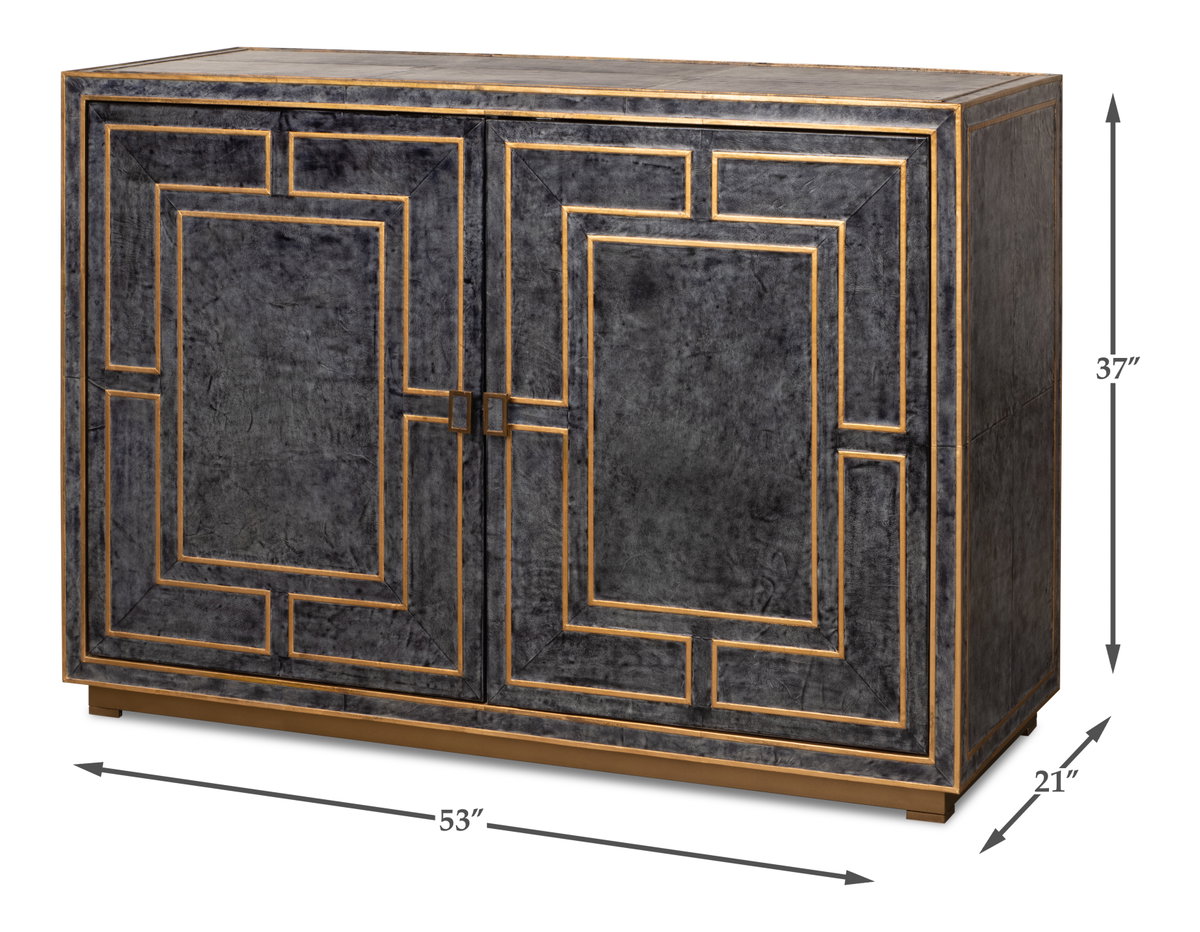 Bel Aire Buffet, by Sarreid, 1'9" length x 4'5" width x 3'1" height View 13