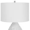 Loop White Glaze Table Lamp, by Uttermost, 16" width x 25" height x 16" depth thumbnail 7